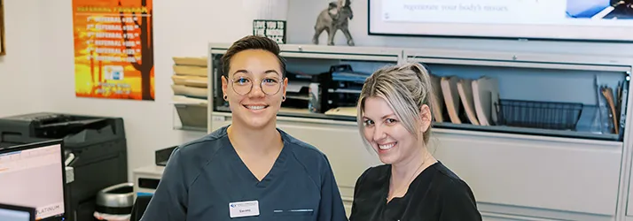 Chiropractic Chandler AZ reception staff