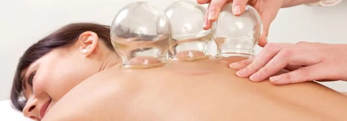 Chiropractic Chandler AZ cupping woman